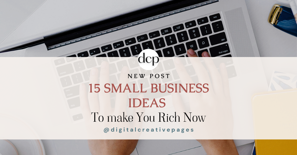 15 small business ideas