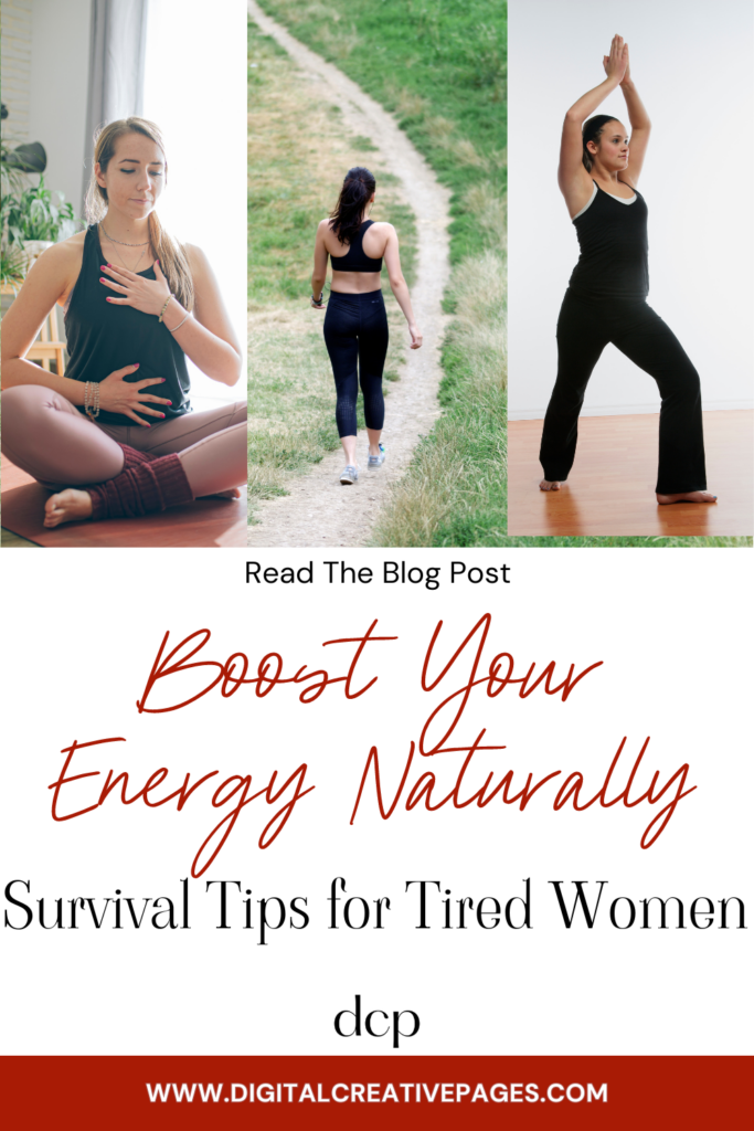 Boost your energy naturally Tips for Tired Women