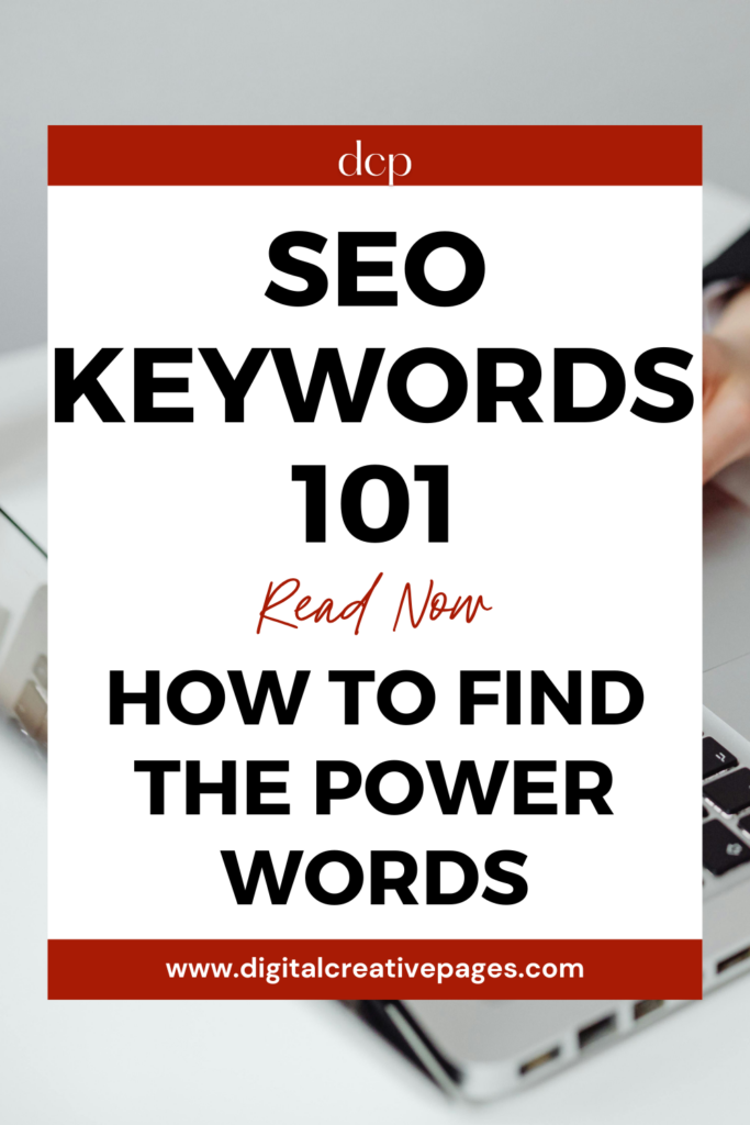 SEO Keywords 101 How to find the power words