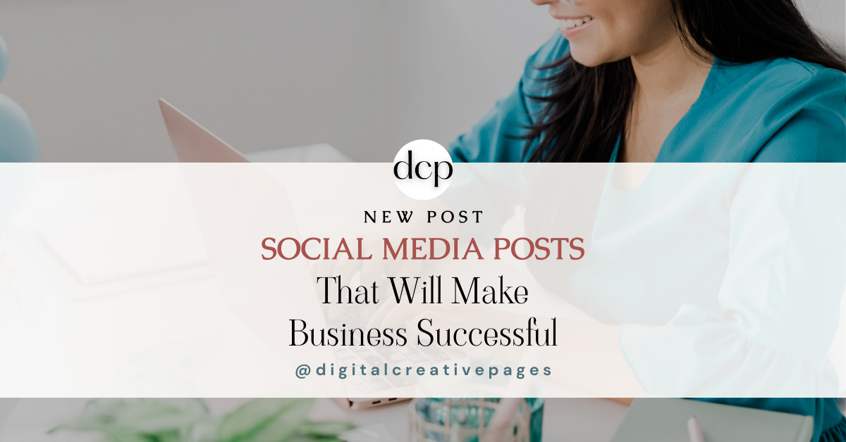 social media posts that will make business successful