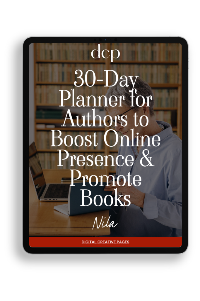 30-Day Planner for Authors to Boost Online Presence and Promote Books