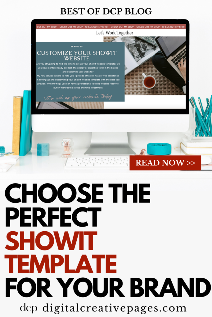 Choose the Perfect Showit Template for Your Brand Now