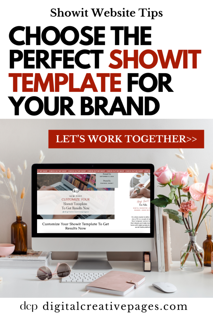 Choose the Perfect Showit Template for Your Brand Now