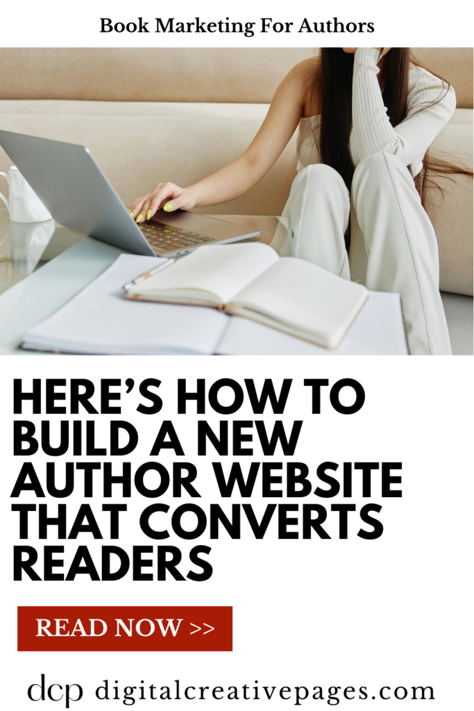 How To Build New Author Website That Converts Readers