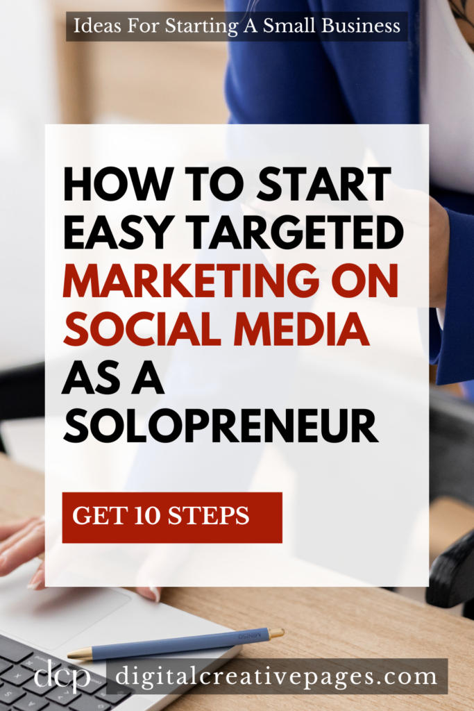 Easy Targeted Marketing On Social Media As A Solopreneur