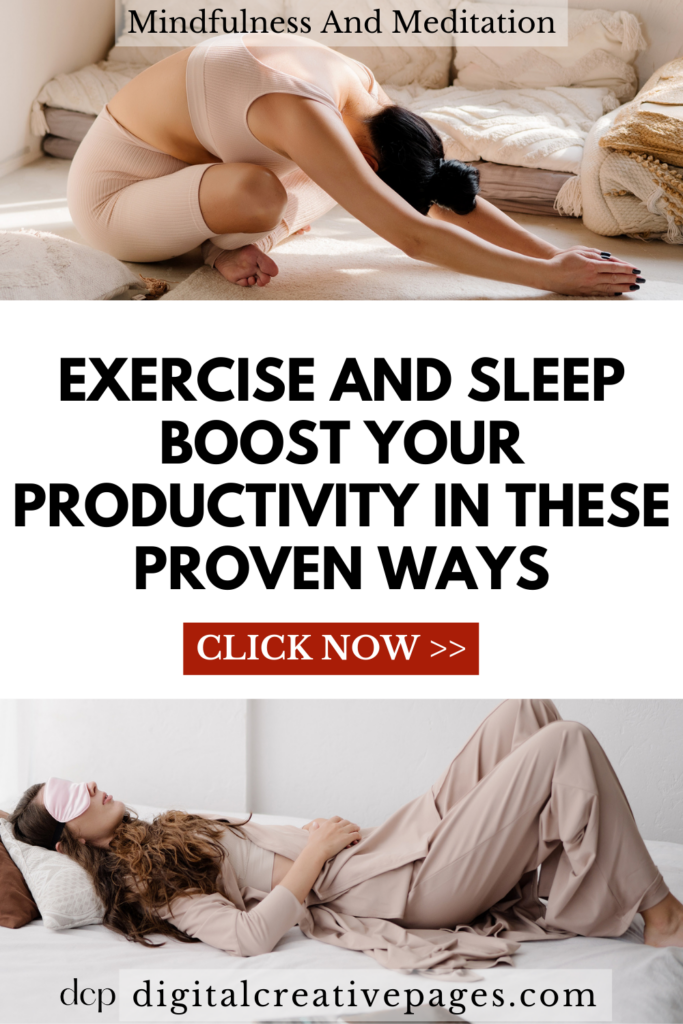 Exercise And Sleep Boost Your Productivity In These Proven Ways 