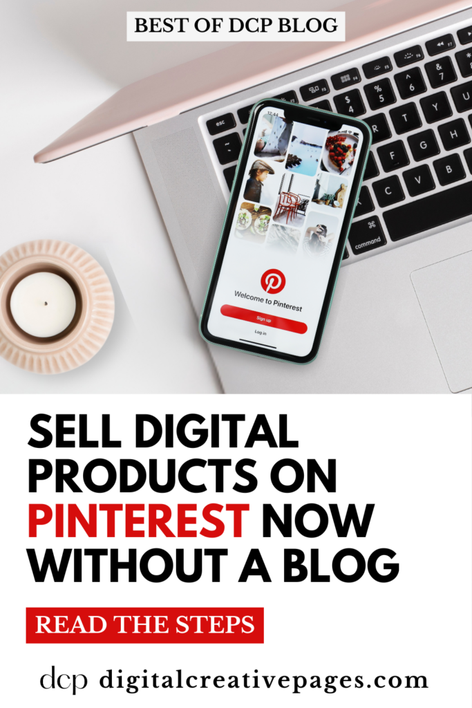 Sell Digital Products On Pinterest Now Without A Blog