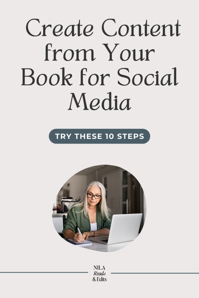 How to Create Content from Your Book for Social Media