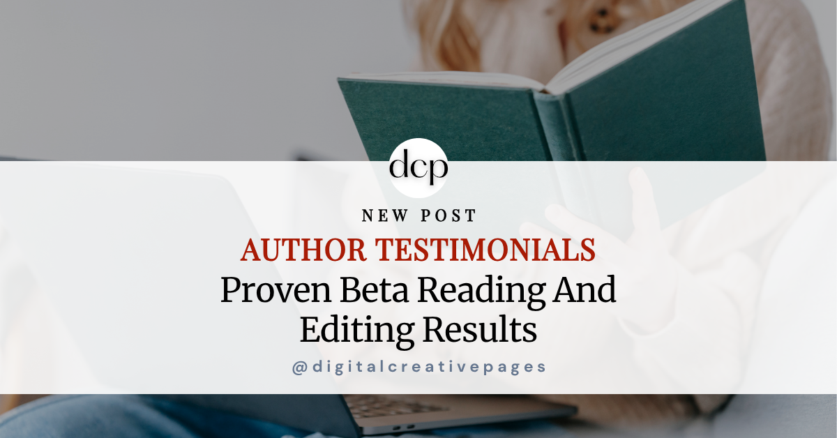 Proven Beta Reading And Editing Results Author Testimonials