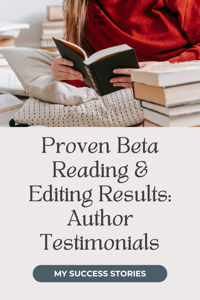 Proven Beta Reading And Editing Results Author Testimonials