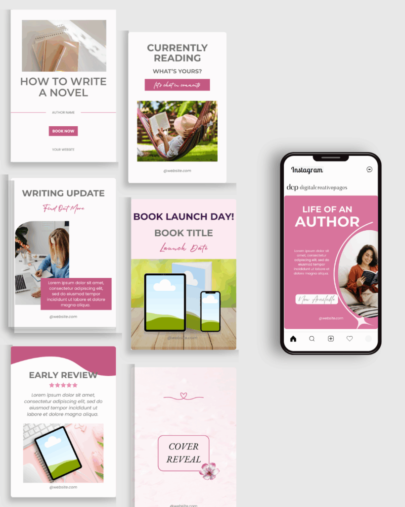 Author Book Engagement Templates
