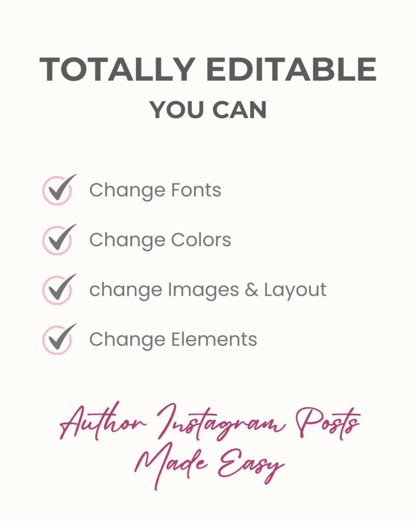 Author Book Engagement Templates