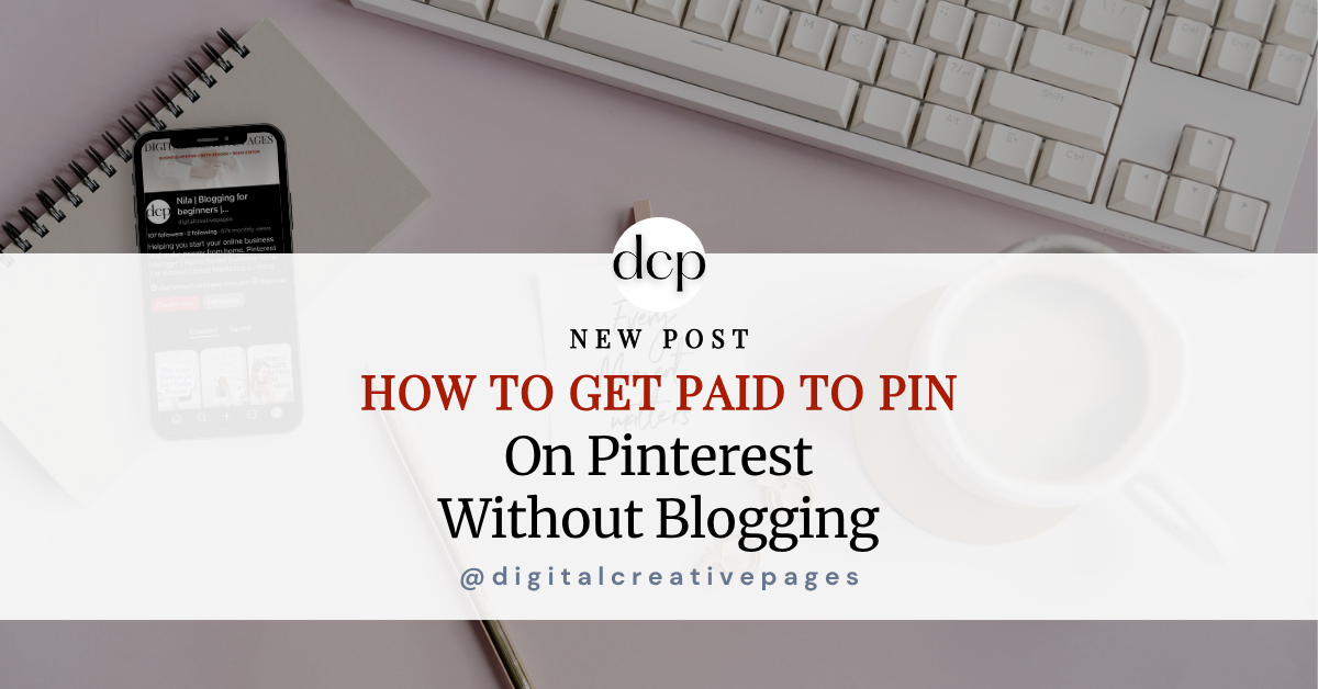 How to get paid to pin on Pinterest without blogging