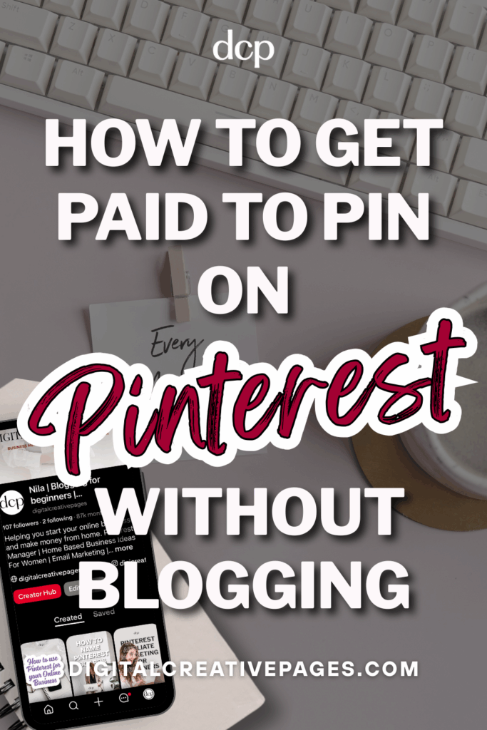 How to get paid to pin on Pinterest without blogging