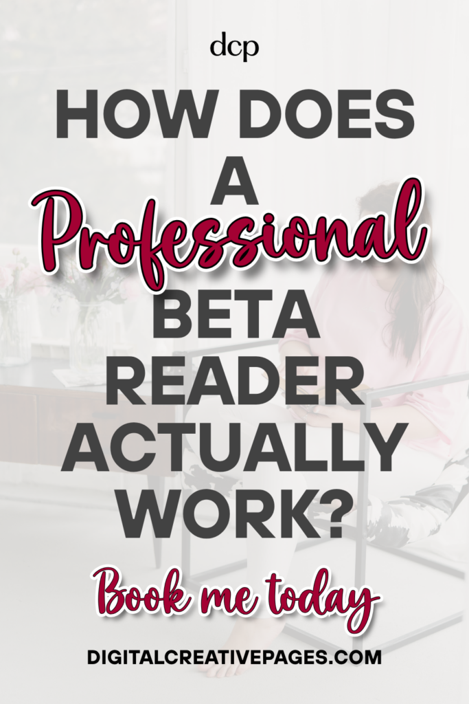 How Does a Professional Beta Reader Actually Work?